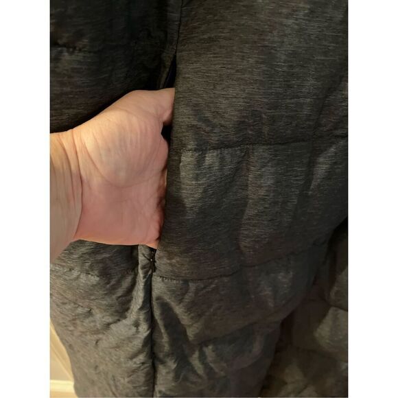 Polydeer Black Quilted Puffer Coat Hidden Zipper sz XXL NWOT - Picture 8 of 13